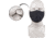 MIL-TEC Poly Face Mask, Black, Adjustable, 12670102