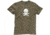 MIL-TEC Skull Print T-Shirt - Men's, OD Green, Medium, 11064001-903