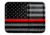 Mission First Tactical Boltaron Dump Tray, Redline American Flag, HEDC-IM-AMR1-M