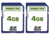 Moultrie Feeders 4G SC Memory Card, Pack of 2, MCA-13250