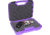 MTM Single Pistol Handgun Case Single up to 4in Revolver, Purple, small 805-25