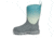 Muck Boots Element Boot - Kids, Gray/Teal Fade, 2, KEL-102-GRY-020