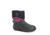 Muck Boots Hale Rubber Boots - Youth, Black/Magenta Digi Terrain Fade, 4, KBH-004-BLK-040