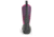 Muck Boots Hale Rubber Boots - Youth, Black/Magenta Digi Terrain Fade, 4, KBH-004-BLK-040