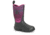 Muck Boots Hale Rubber Boots - Youth, Black/Magenta Digi Terrain Fade, 4, KBH-004-BLK-040