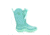 Muck Boots Halo Prints Boot - Kids, Blue Chevron, 5, KHL-3WAV-BLU-050