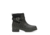 Muck Boots Liberty Waterproof Ankle Leather Boots - Womens, Black, 5 LWK-000-BLK-050