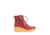 Muck Boots Liberty Waterproof Wedge Boots - Womens, Cordovan, 8.5 LWW-6BUR-RED-085