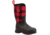 Muck Boots Rugged II Outdoor Performance Boots - Kid's, Black/Buffalo Plaid, 1, RG2-6PLD-RED-010