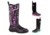 Muck Boots Womens Hale Multi-Season Boot, Black / Muddy Girl Camo, Black/Hot Pink, Black/Jade