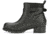 Muck Boots Women's Liberty Waterproof Ankle Rubber, Black/Plaid, 11, LWKR-6PLD-BLK-110
