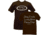Mud River Short Sleeve T-shirts- XXL Brown MRTS-2XLB