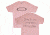 Mud River Short Sleeve T-shirts- Small Pink MRTS-SP