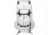 Mystery Ranch Radix 57 Backpacks - Womens, White/Sunset, Small, 113007-101-20