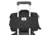 Naneu Military Ops Sierra Small Shoulder Bag, Black SRA001
