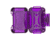 Nanuk 320 Nano Small Protective Case,6.3x4.7x2.2in, Purple, 320S-000PR-0A0