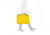 Nanuk 940 Case w/padded divider - Yellow, 940S-020YL-0A0