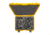 Nanuk Case 930 w/foam insert for Ronin-SC, Yellow, Large, 930-RONS4