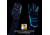 Nathan HyperNight Reflective Convertible Glove/Mitt - Womens, Galaxy Black, Extra Small, NS5511-0465-31