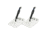 Nauticus Smart Tabs SX 9.5 x 10 f/13-16' Boats w/40lb Actuator - White 54240