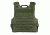 NcSTAR Vism Plate Carrier W/External Hard Armor Pockets, Green, 2XL, CVPCVEPL2984G