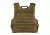 NcSTAR Vism Plate Carrier W/External Hard Armor Pockets, Tan, 2XL, CVPCVEPL2984T