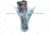 Nebo Redline Blast Bright Waterproof LED Flashlight, Black, NEB-FLT-0006