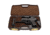 Negrini Hybri-Tech RMR Capable Locking Pistol Case, Brown/Brown, Full Size Pistol, 2039iR/6523