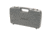 Negrini Hybri-Tech RMR Capable Locking Pistol Case, Gray/Black, Full Size Pistol, 2039iR/6524