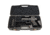 Negrini Hybri-Tech RMR Capable Locking Pistol Case, Gray/Black, Full Size Pistol, 2039iR/6524