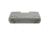 Negrini Hybri-Tech RMR Capable Locking Pistol Case, Gray/Black, Full Size Pistol, 2039iR/6524