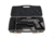 Negrini Hybri-Tech RMR Capable Locking Pistol Case, Gray/Black, Full Size Pistol, 2039iR/6524