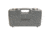 Negrini Hybri-Tech RMR Capable Locking Pistol Case, Gray/Black, Full Size Pistol, 2039iR/6524