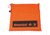 Neverlost Inflatable Sitmat, Black/Orange, 14inx14in 6139