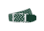 Nexbelt Braided Belt, Green/White, Up to 50&quot; Waist, PCD1909