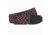 Nexbelt Braided Belt, Red/Black, Up to 50 Waist, PCD1985