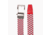 Nexbelt Braided Belt, Red/Grey/White, Up to 50 Waist, PCD1657