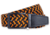 Nexbelt Braided Golf Belt, Orange,Black, PCD0384