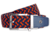 Nexbelt Braided Golf Belt, Orange,Blue, PCD9855