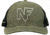 NightForce Hat, w/ NF Logo, Green/Black, A526