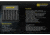 Nitecore Battery Charger, IMR/ Li-ion, 6 Channels, 2000 mA Max Charge Current, Black, Q6