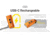 Nitecore TIP3 Rechargeable Keychain Lithium Ion 720 Lumens LED Flashlight, Orange, 6952506409754
