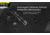 Nitecore P10 v2 1100 Lumen Compact EDC Flashlight, Black, 6952506405916