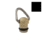 Norotos Lanyard Attach Point, Tether Plug Assy for Universal Shroud, Black, One Size, 1817016