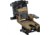 Norotos LoSto Helmet Mount, Push Button w/ Breakaway, PVS-15/18/21/31, Coyote Brown, One Size, 1960010CB-2b