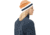 Norrona /29 Marl Knit Stripe Wool Beanie, Orange Popsicle, One Size, 7042698463487