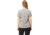 Norrona Big Stitch T-Shirt - Womens, Grey Melange, Small, 3407-23 8870 S
