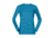 Norrona Falketind Equaliser Merino Round Neck Shirt - Womens, Hawaiian surf, Small, 1822-22-6610-S