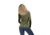Norrona Falketind Equaliser Merino Round Neck Shirt - Womens, Olive Night/Rosin, Small, 1822-22-3319-S