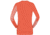 Norrona Falketind Equaliser Merino Round Neck Shirt - Womens, Peach Amber/Orange Alert, Small, 1822-22 5649 S